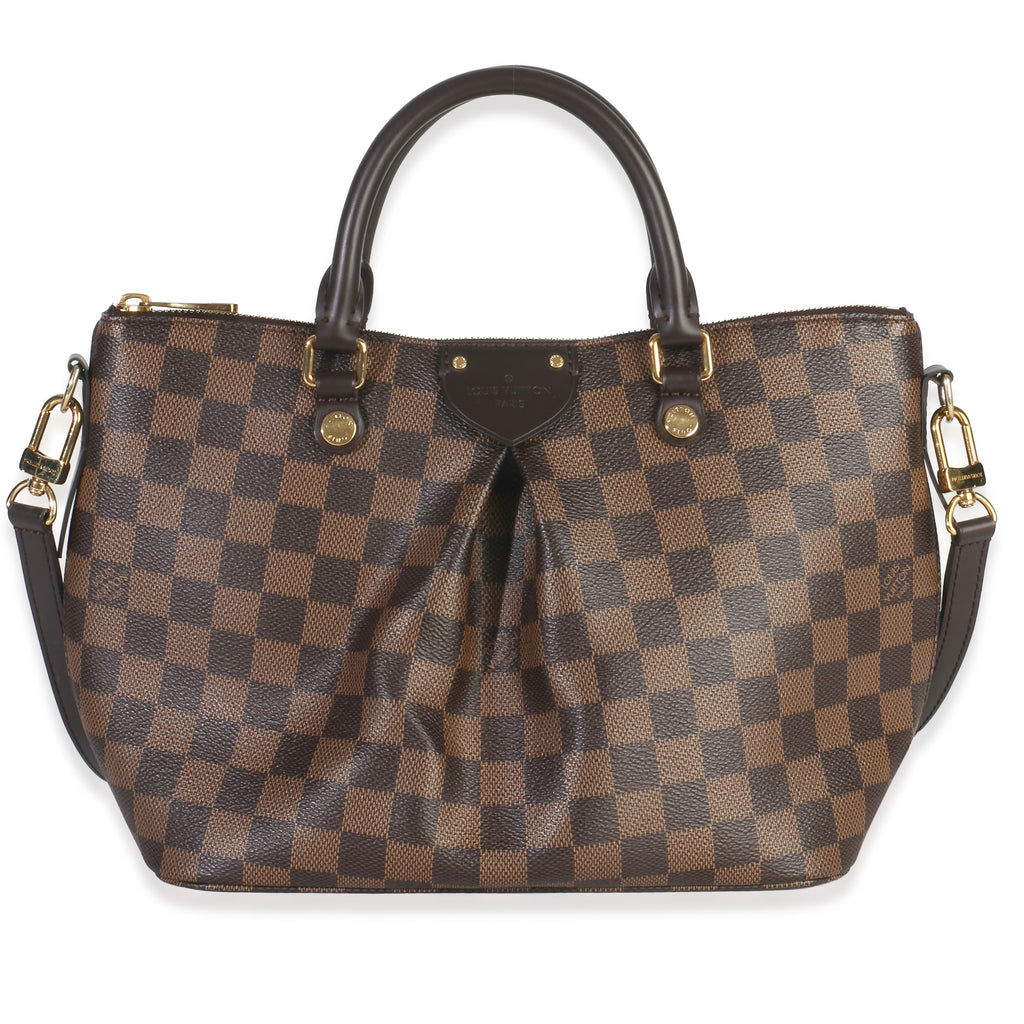 Damier Ebene Canvas Siena PM