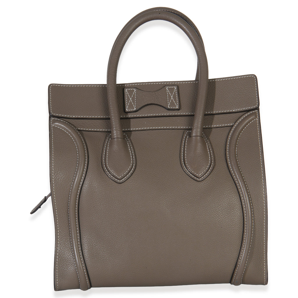 Souris Drummed Calfskin Mini Luggage Tote