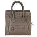 Souris Drummed Calfskin Mini Luggage Tote