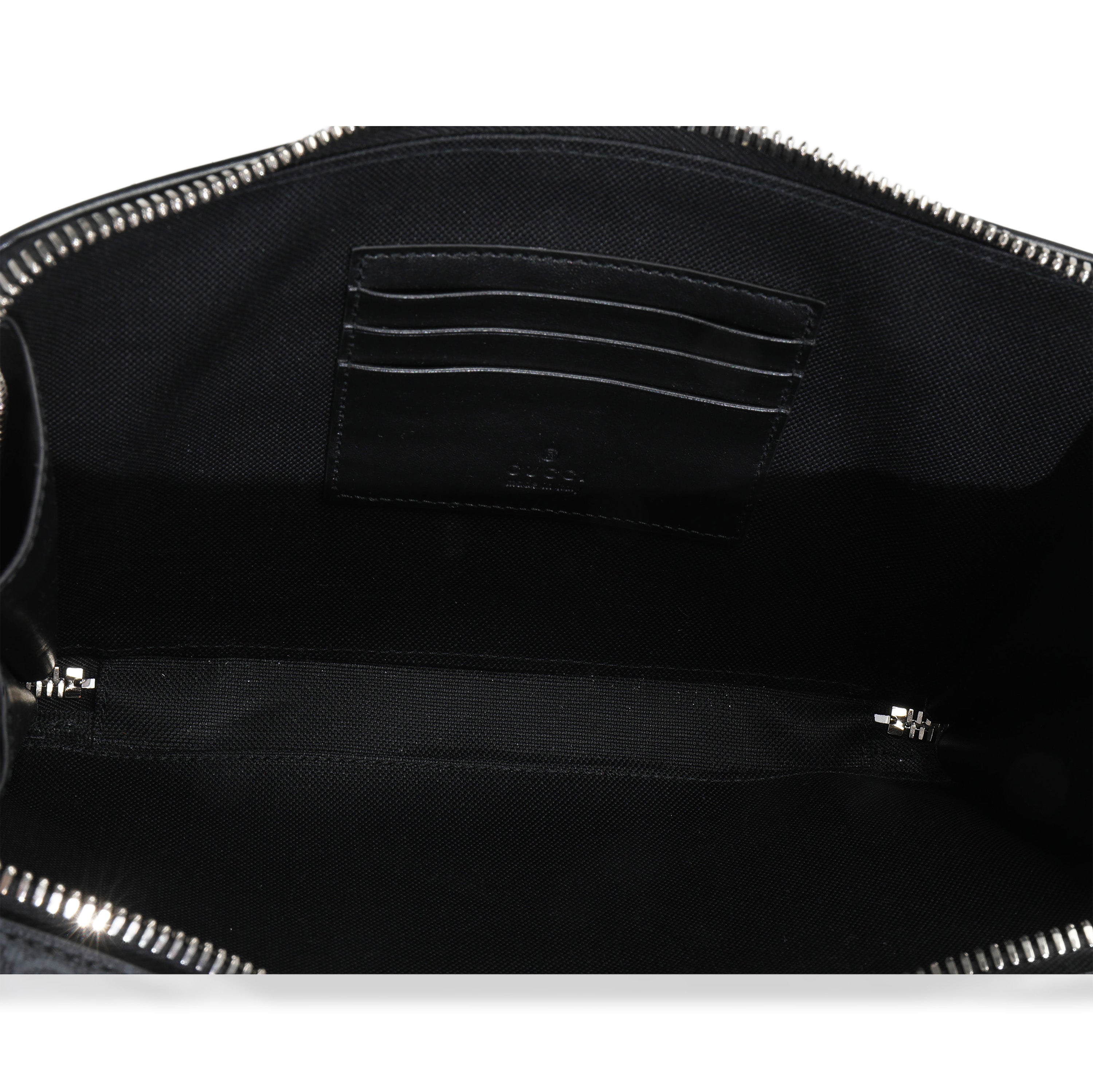 Black GG Supreme Canvas Web Crossbody