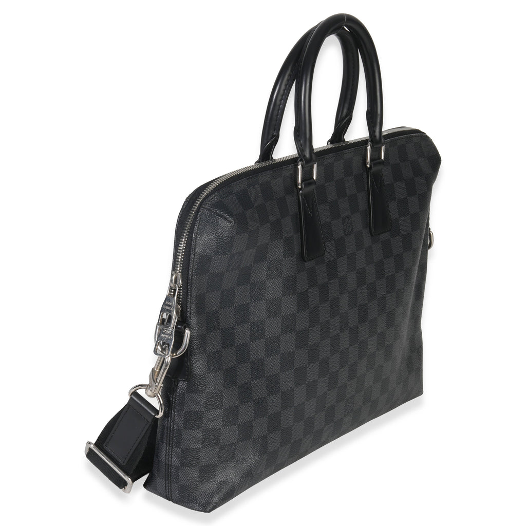 Damier Graphite Canvas Porte Documents Jour NM