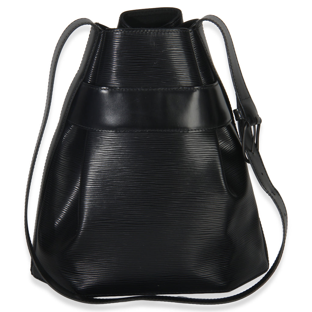 Vintage Black Epi Sac DEpaule PM