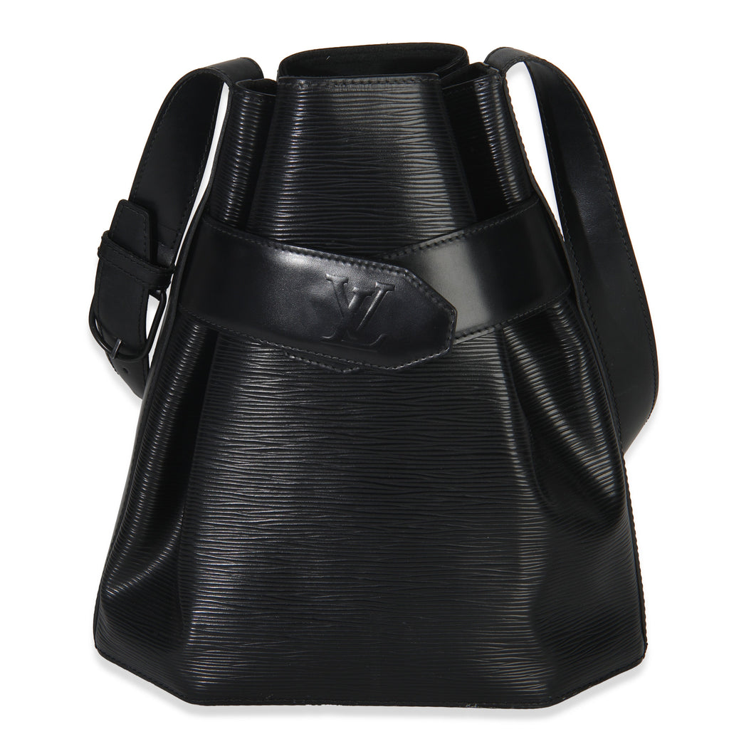 Vintage Black Epi Sac DEpaule PM