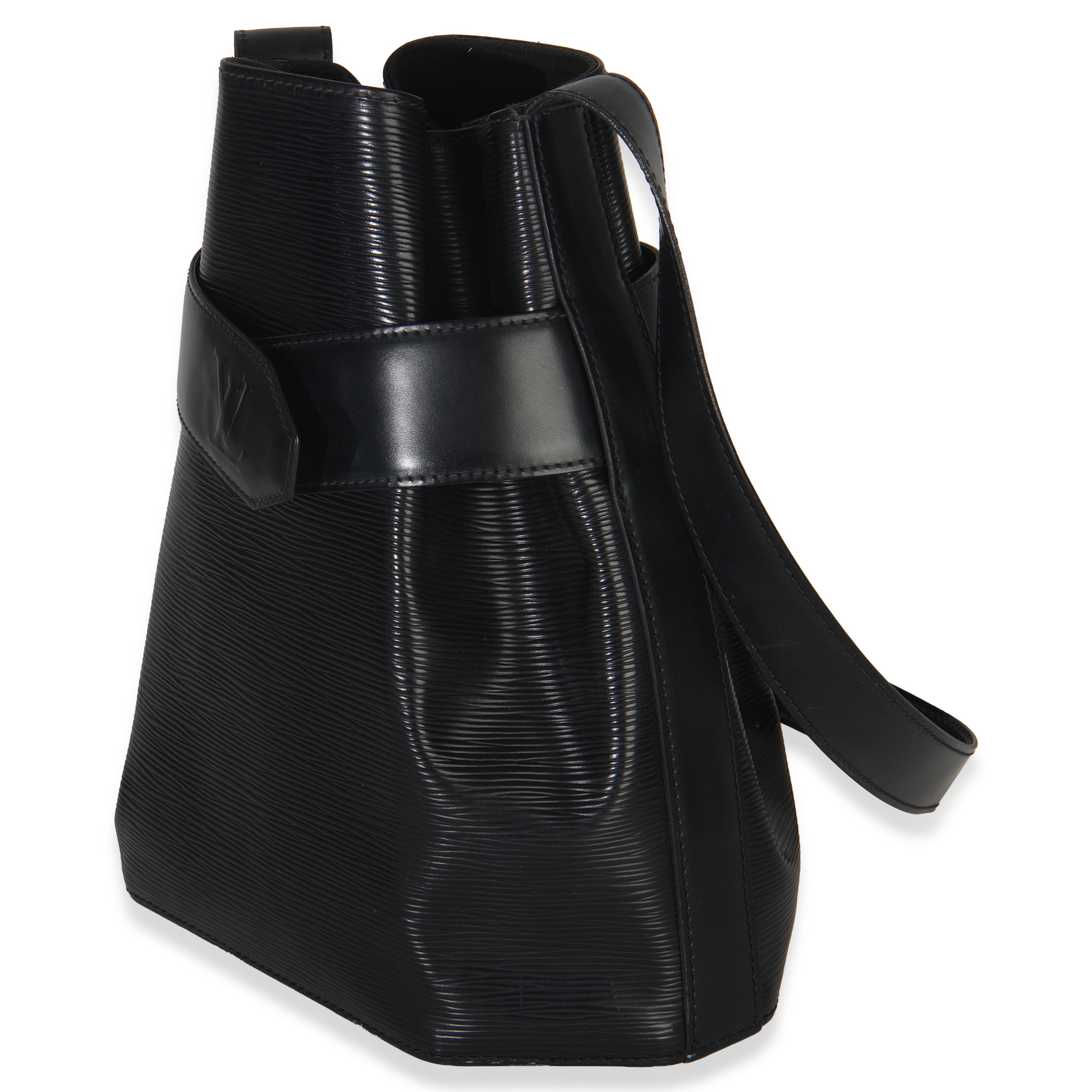 Vintage Black Epi Sac DEpaule PM