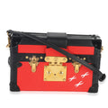 Red Black Epi Petite Malle