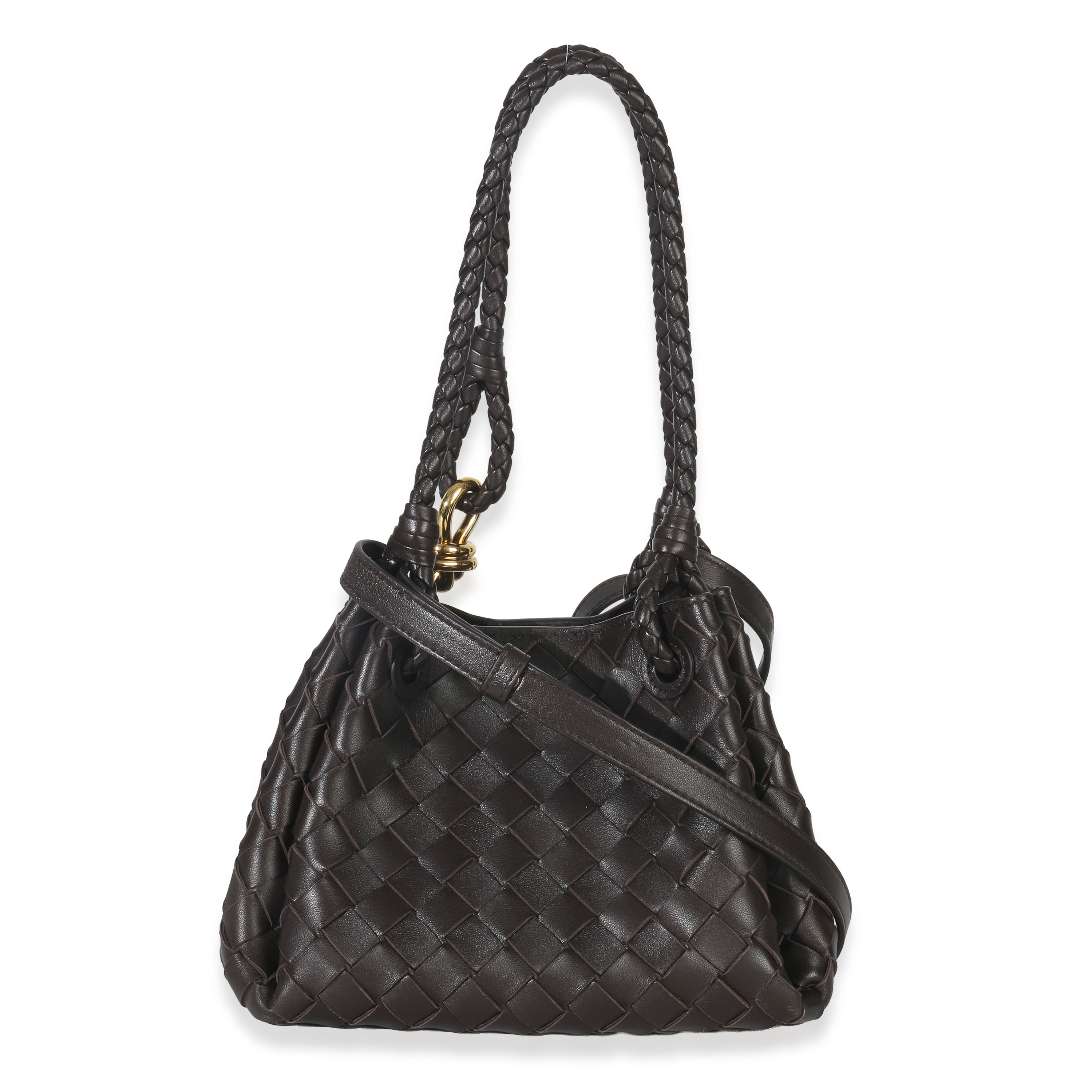 Fondant Nappa Intrecciato Small Parachute Bag
