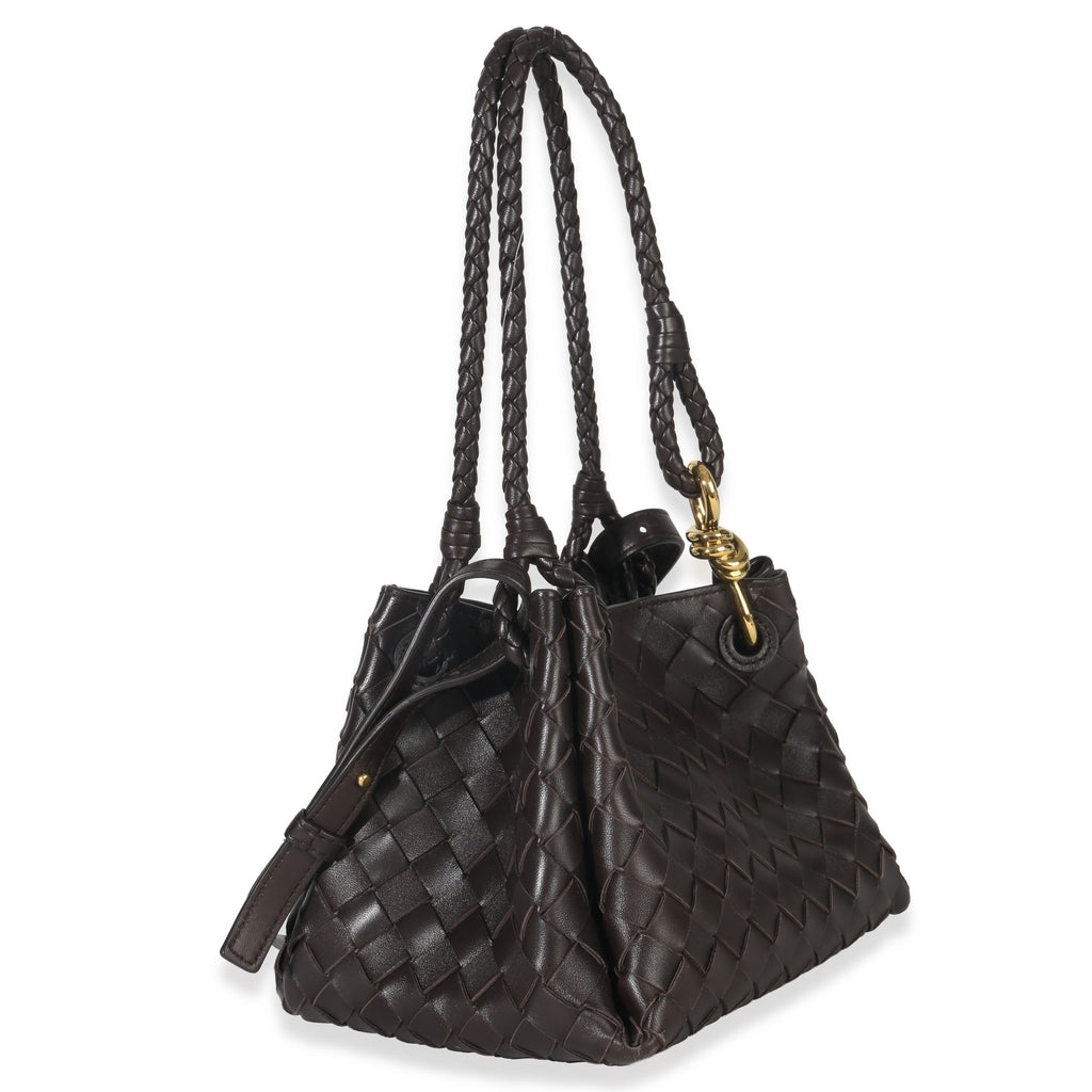 Fondant Nappa Intrecciato Small Parachute Bag