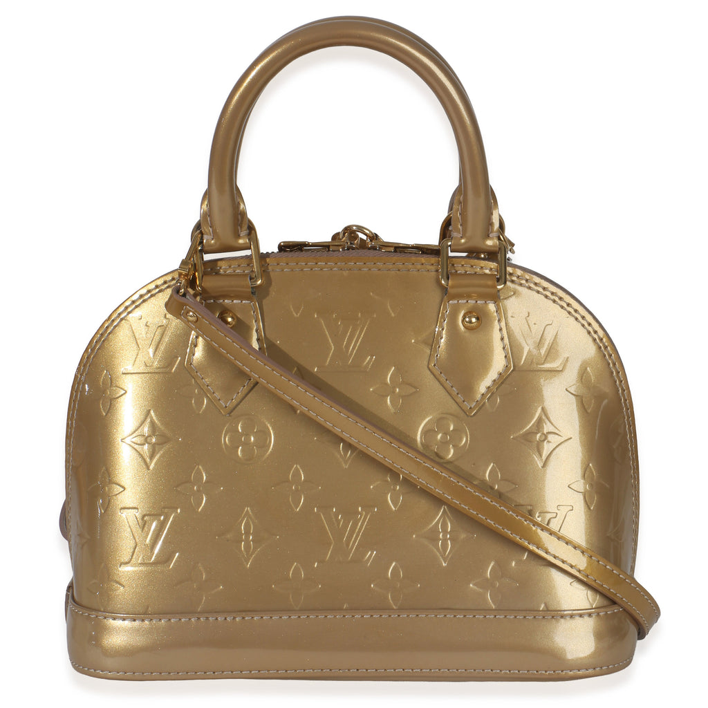 Beige Poudre Monogram Vernis Alma BB