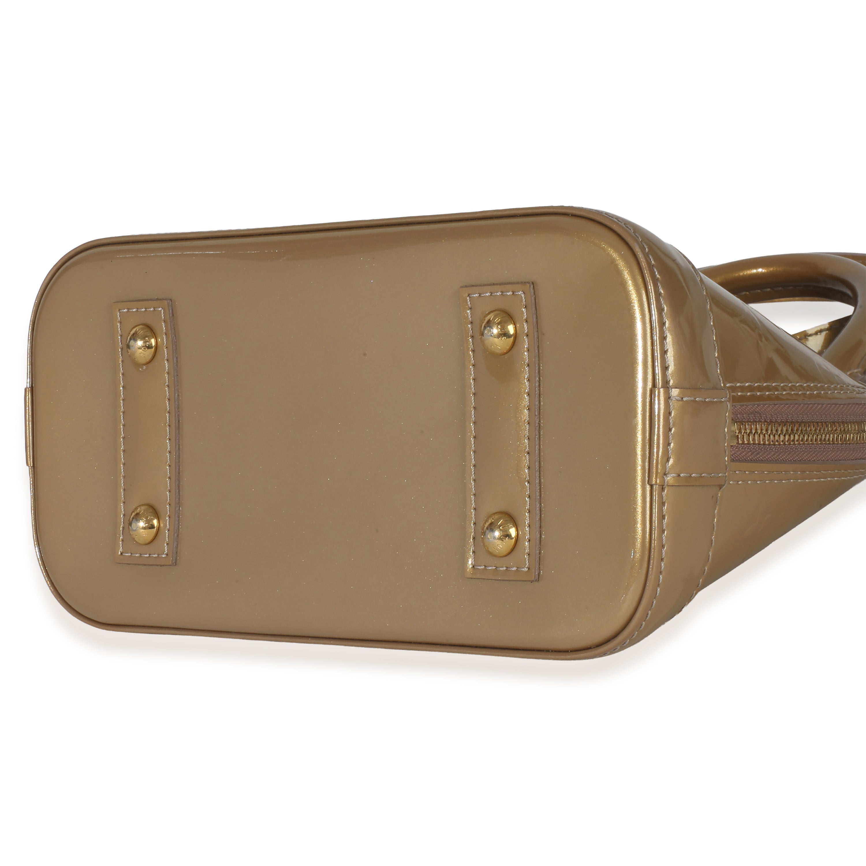 Beige Poudre Monogram Vernis Alma BB