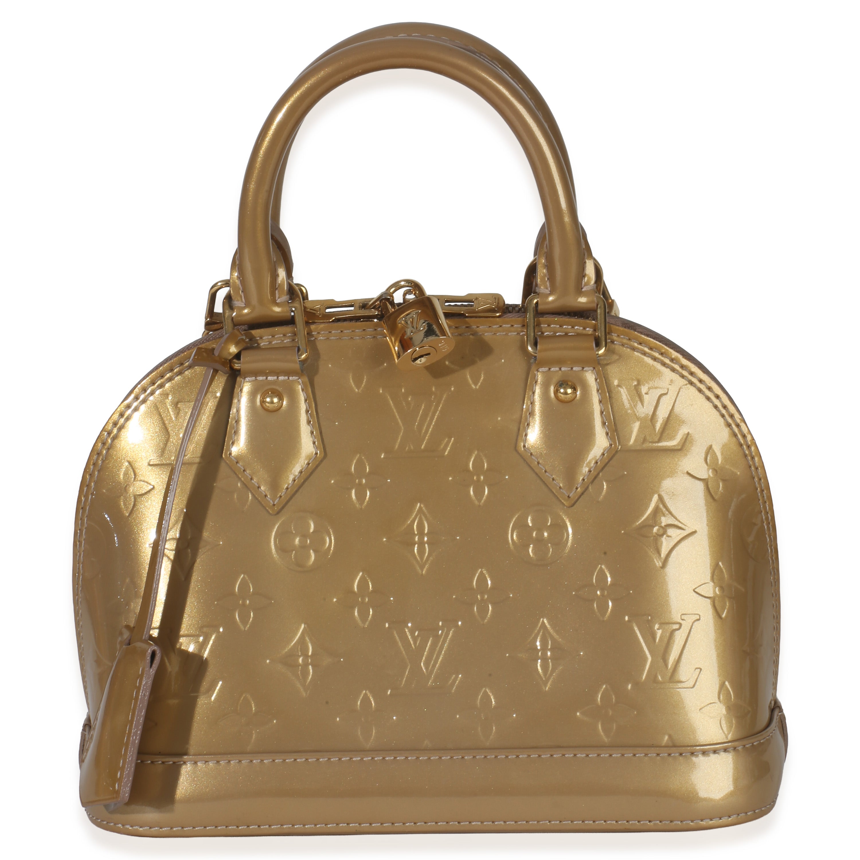 Beige Poudre Monogram Vernis Alma BB