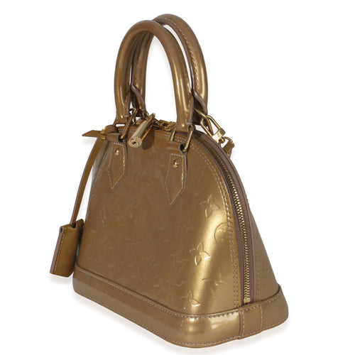 Beige Poudre Monogram Vernis Alma BB