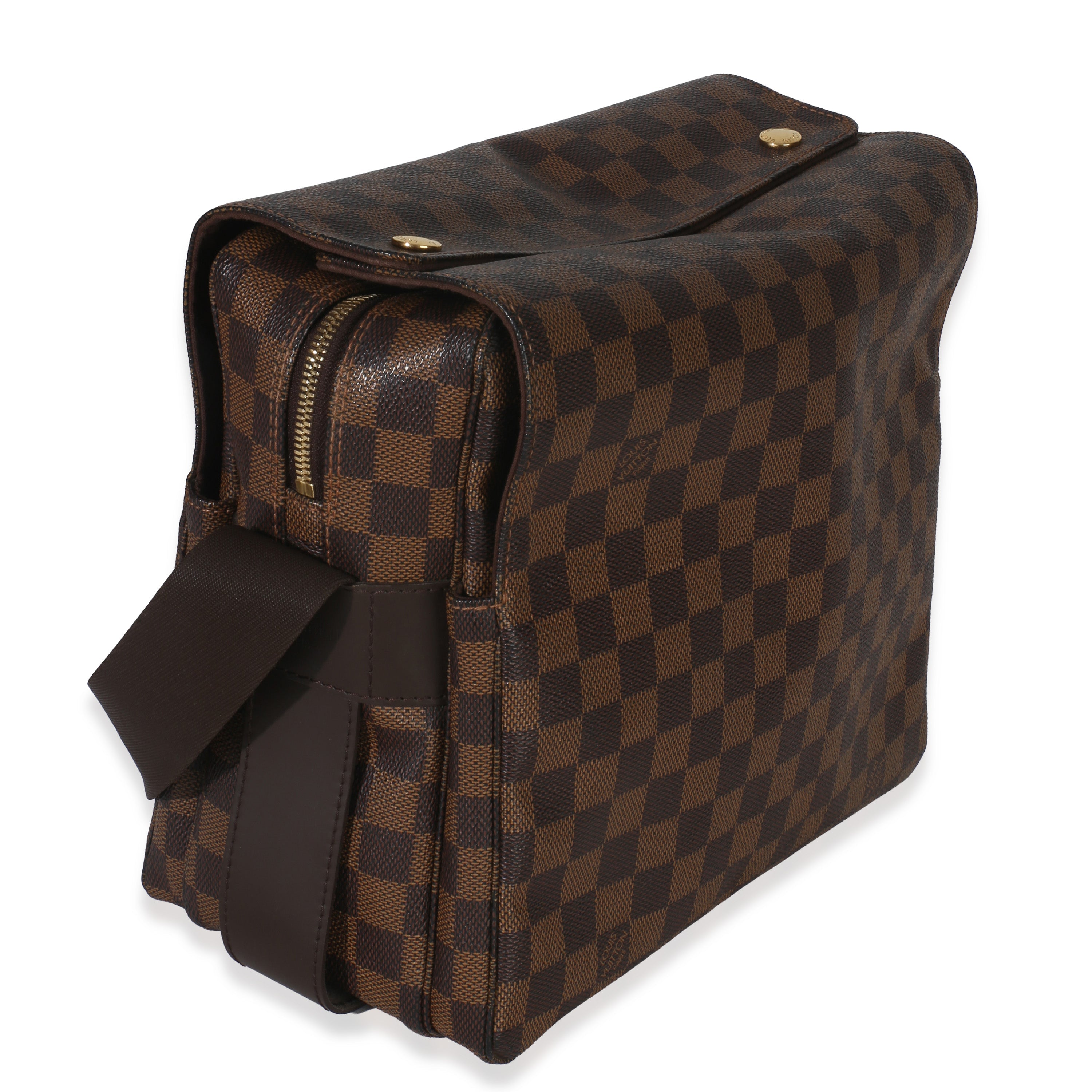 Damier Ebene Canvas Naviglio Messenger Bag