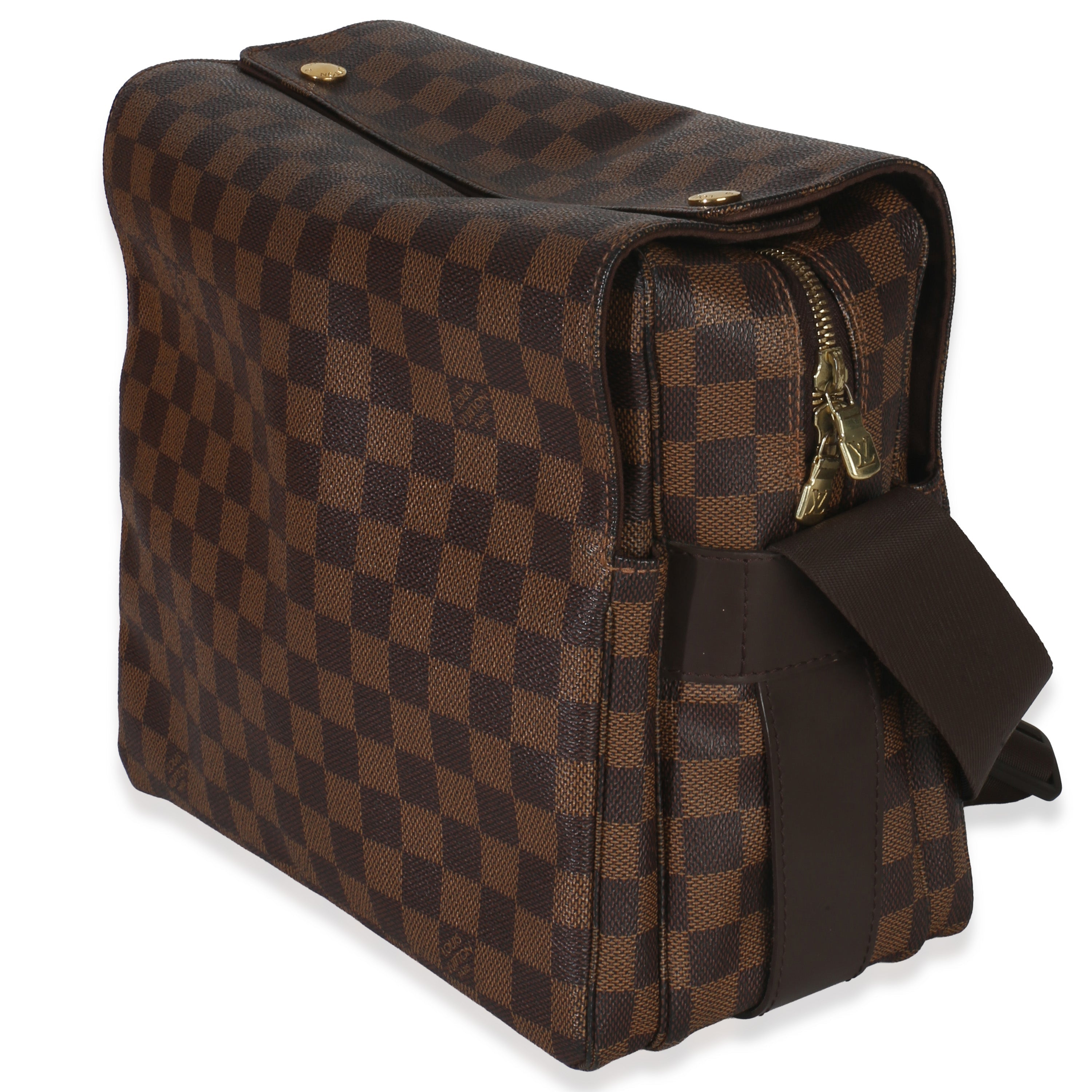 Damier Ebene Canvas Naviglio Messenger Bag