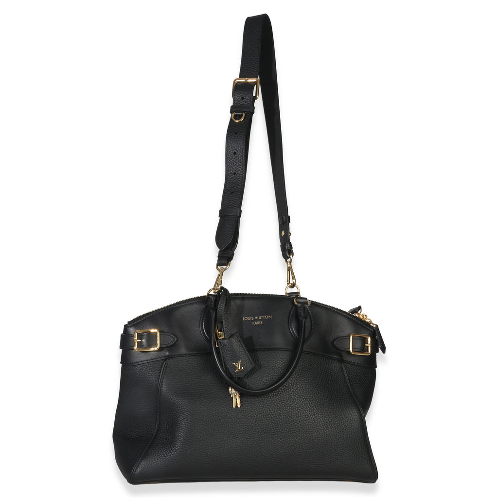 Black Grained Calfskin Monogram Vendome MM