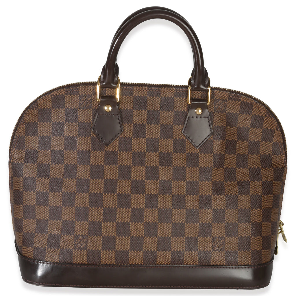 Damier Ebene Canvas Alma PM