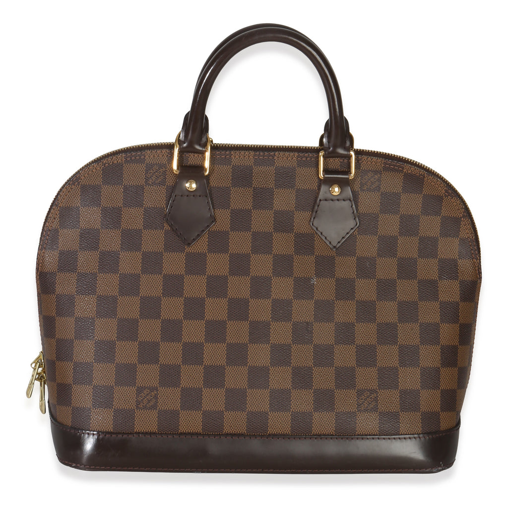 Damier Ebene Canvas Alma PM