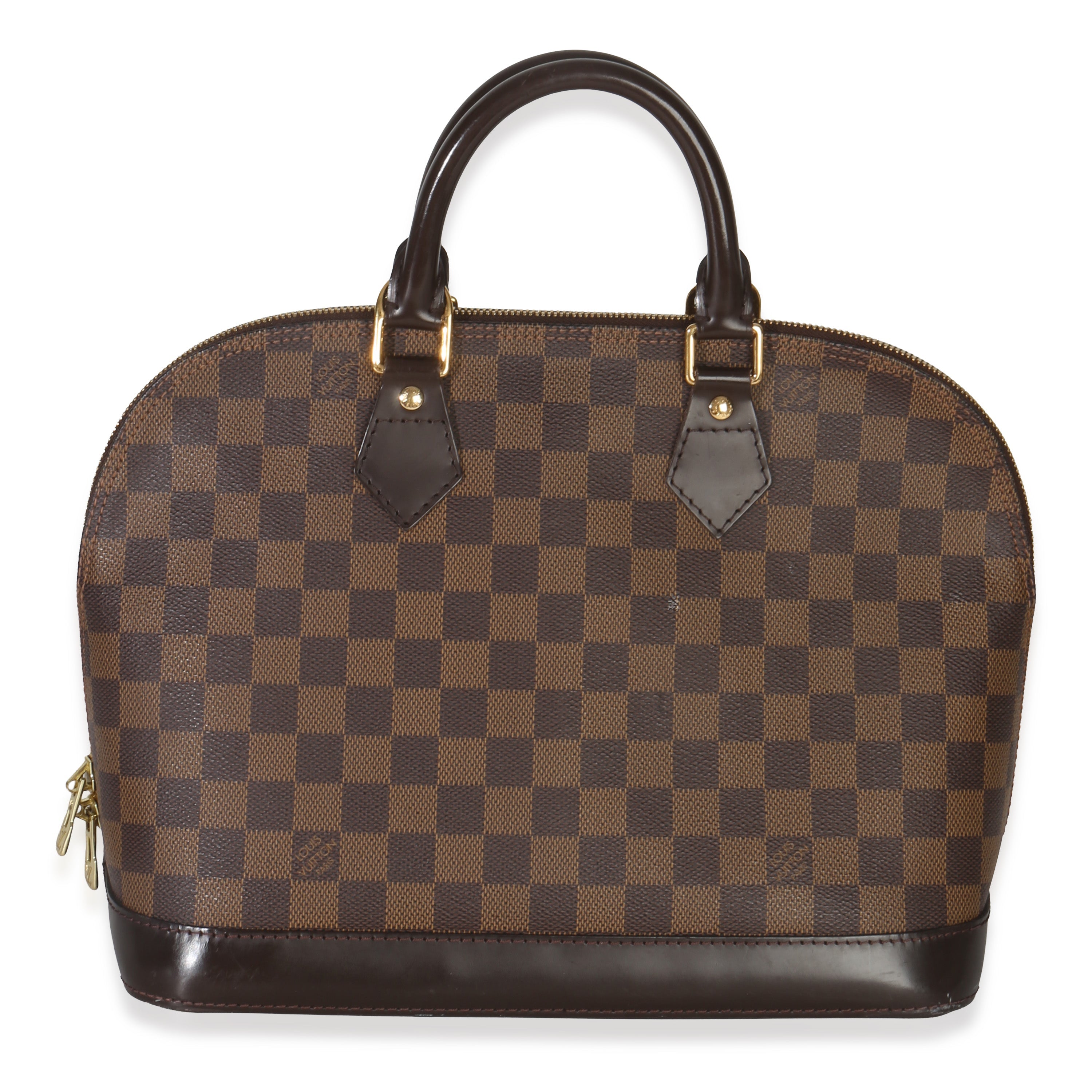 Damier Ebene Canvas Alma PM