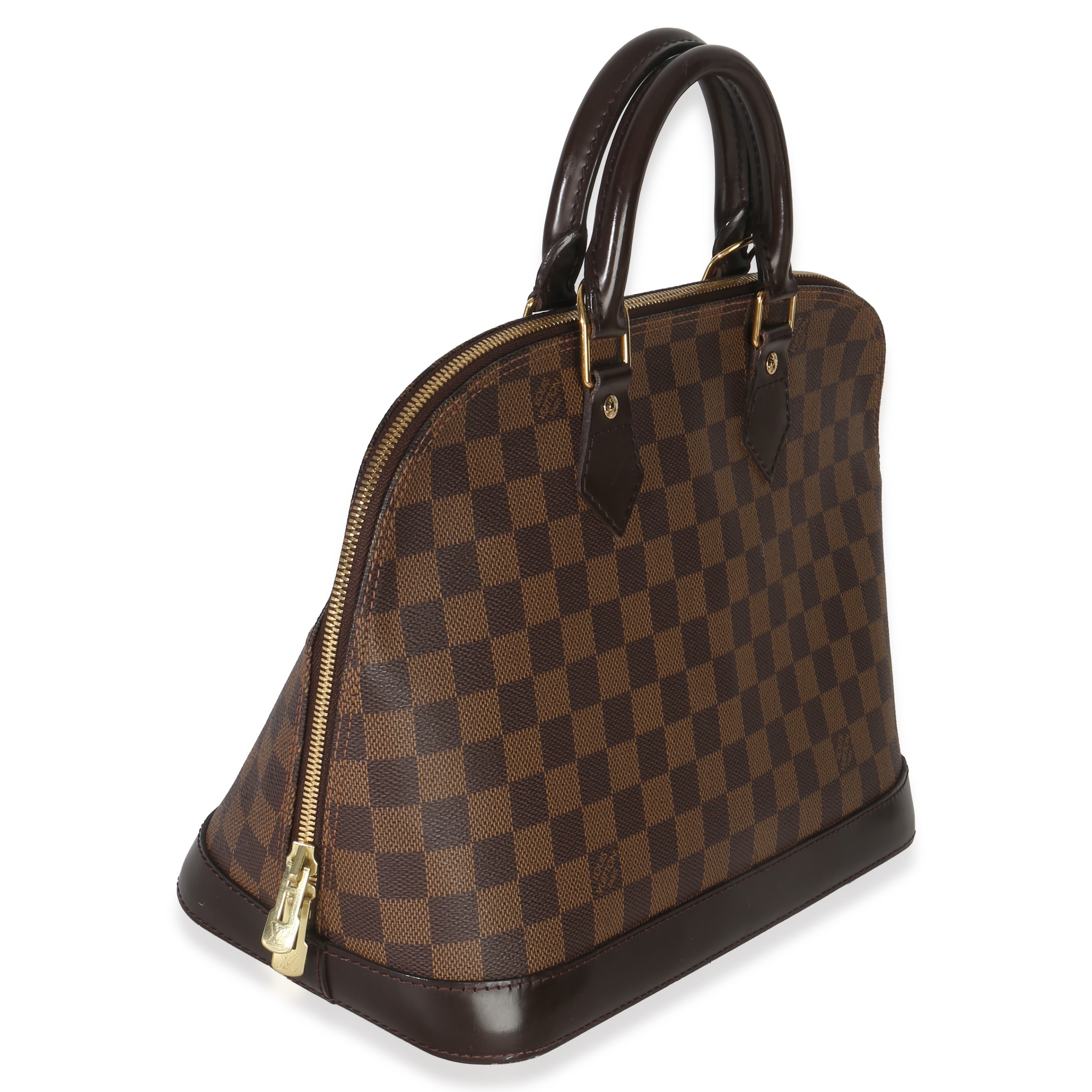 Damier Ebene Canvas Alma PM