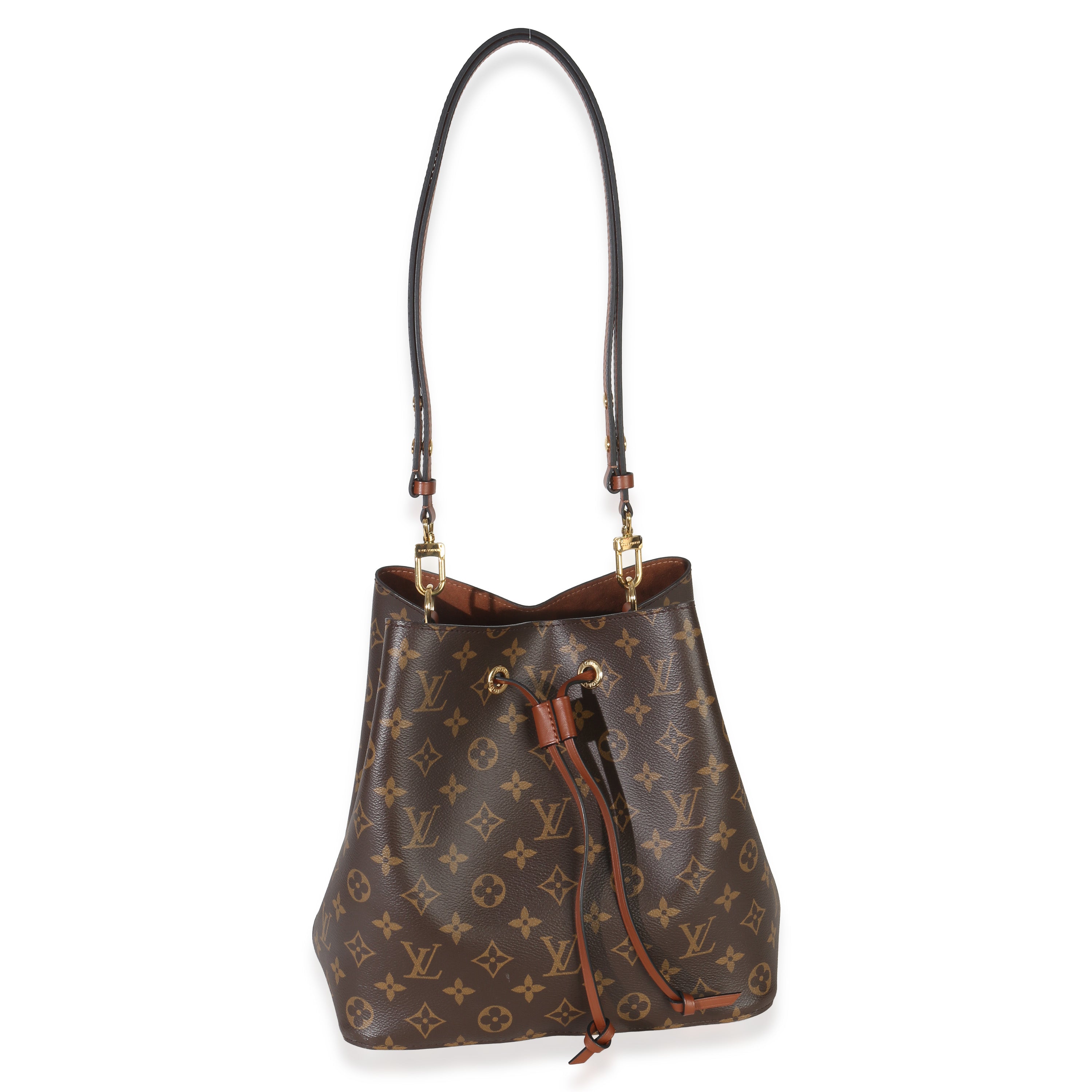 Caramel Monogram Canvas NeoNoe MM
