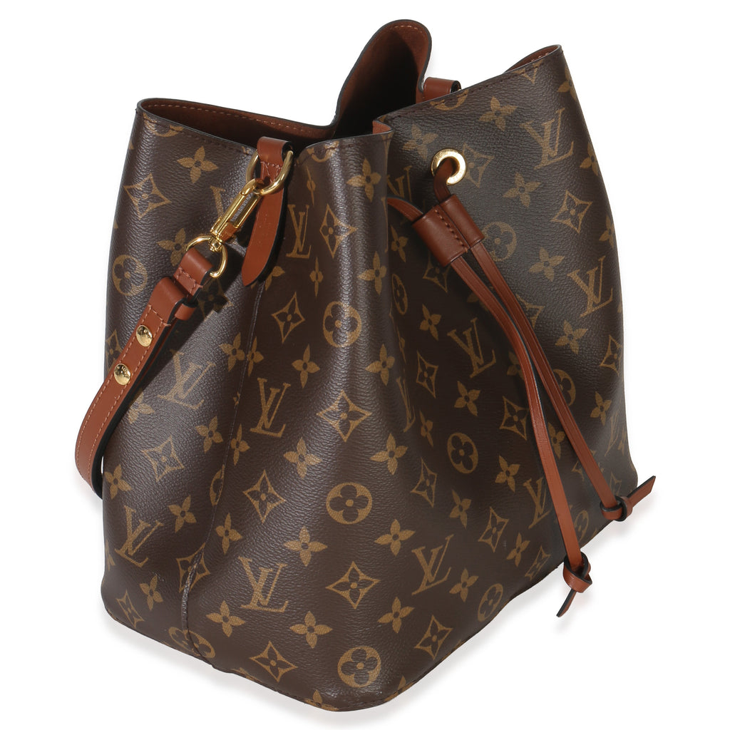 Caramel Monogram Canvas NeoNoe MM