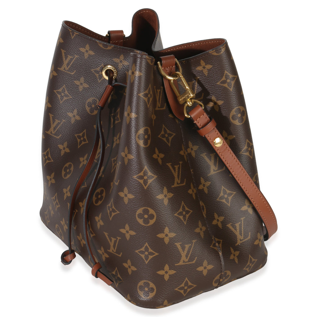 Caramel Monogram Canvas NeoNoe MM