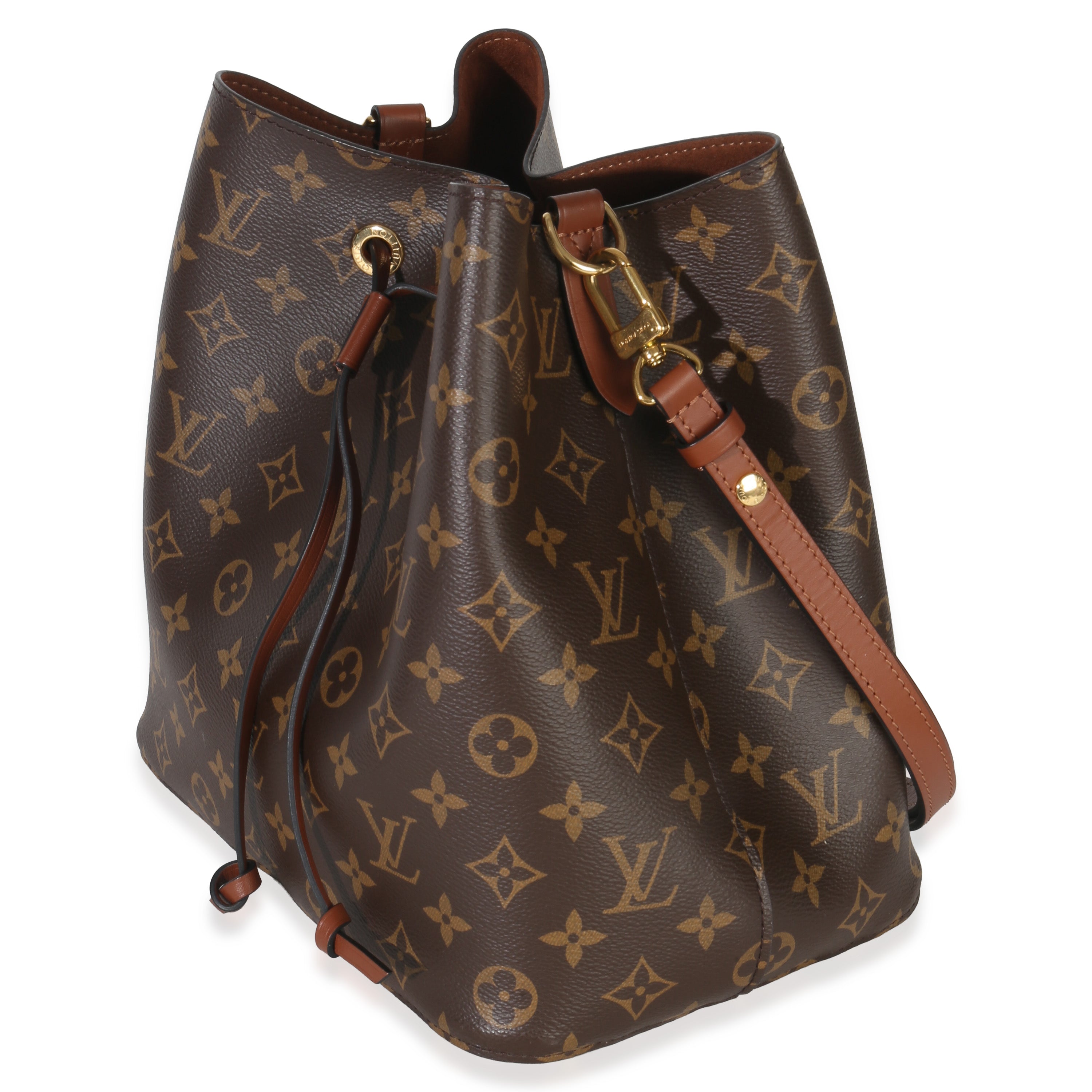 Caramel Monogram Canvas NeoNoe MM