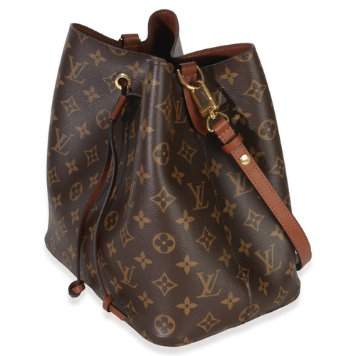 Caramel Monogram Canvas NeoNoe MM