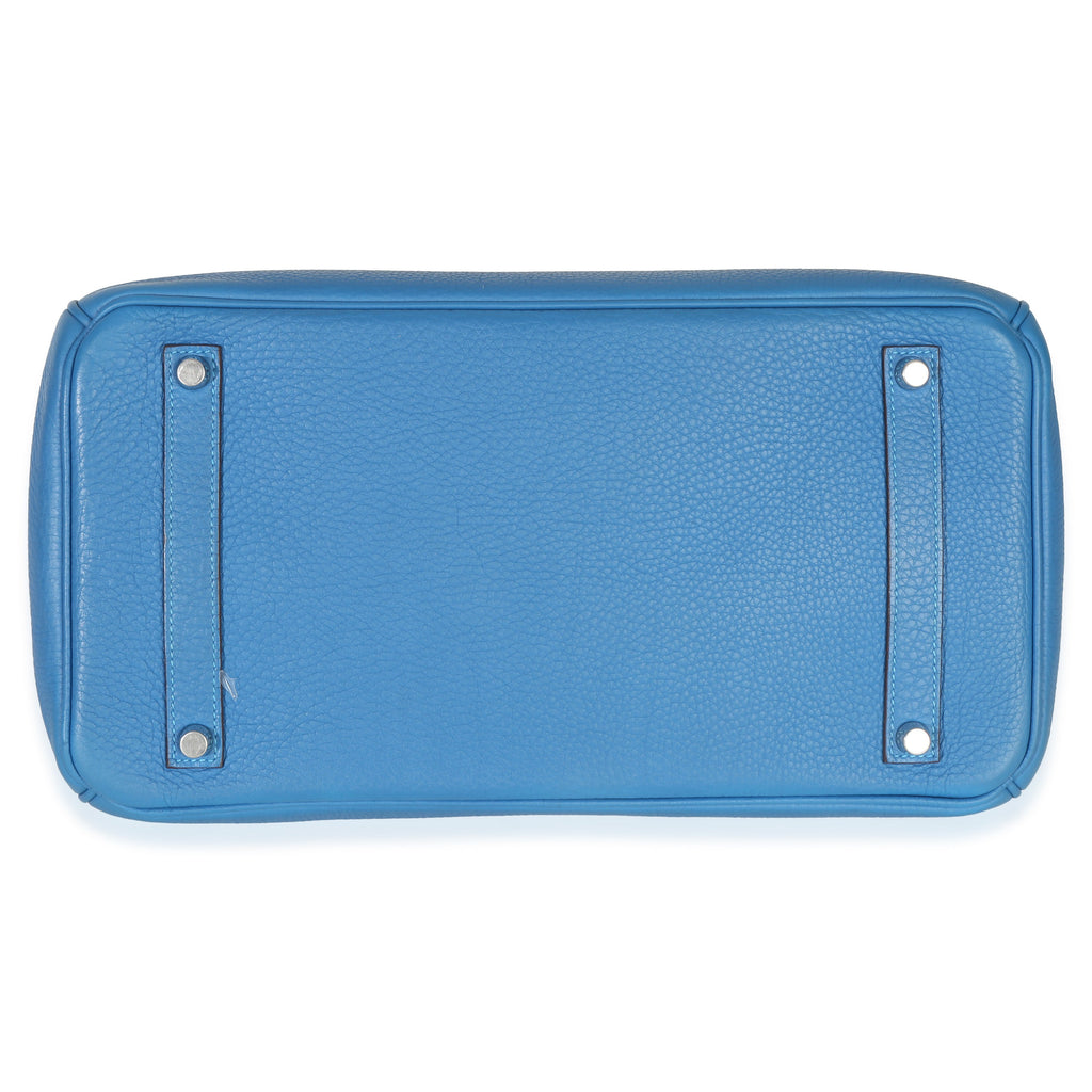 Bleu Zellige Togo Birkin 35 PHW