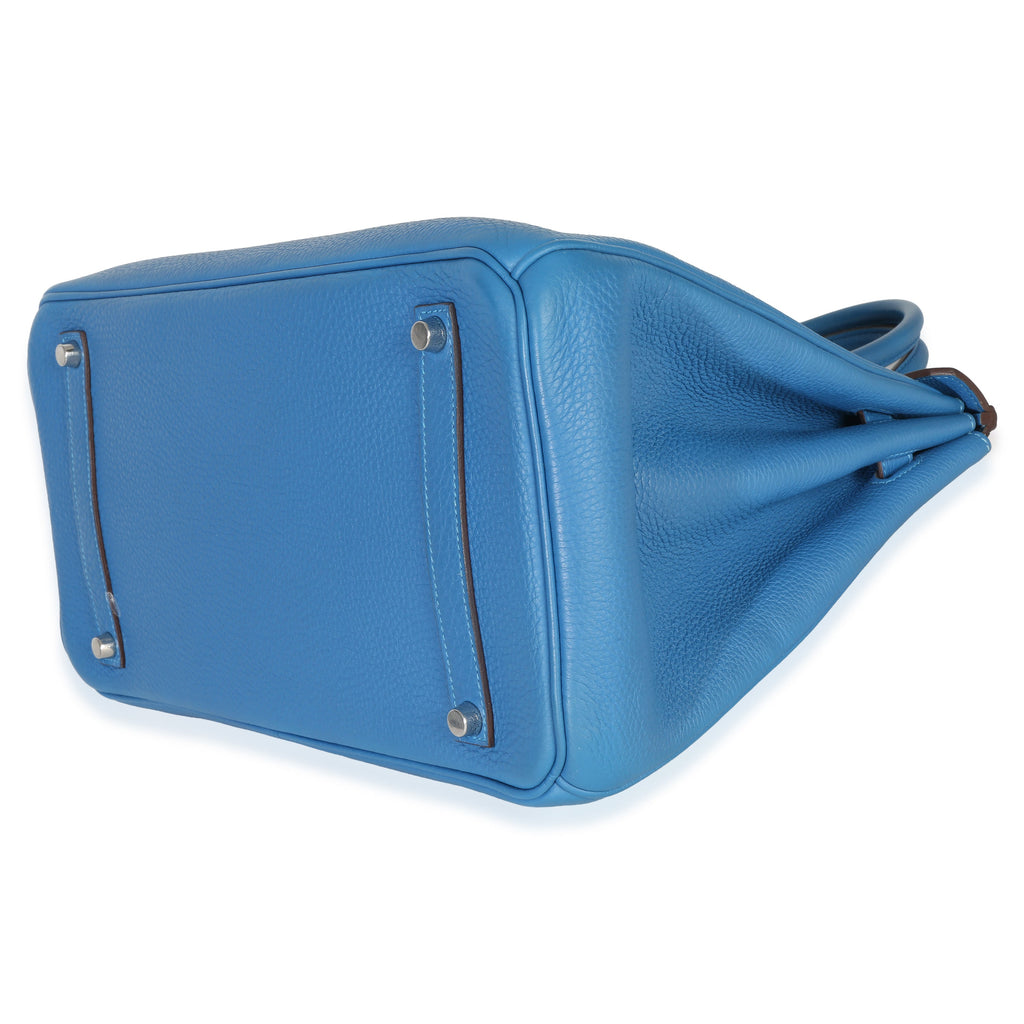 Bleu Zellige Togo Birkin 35 PHW