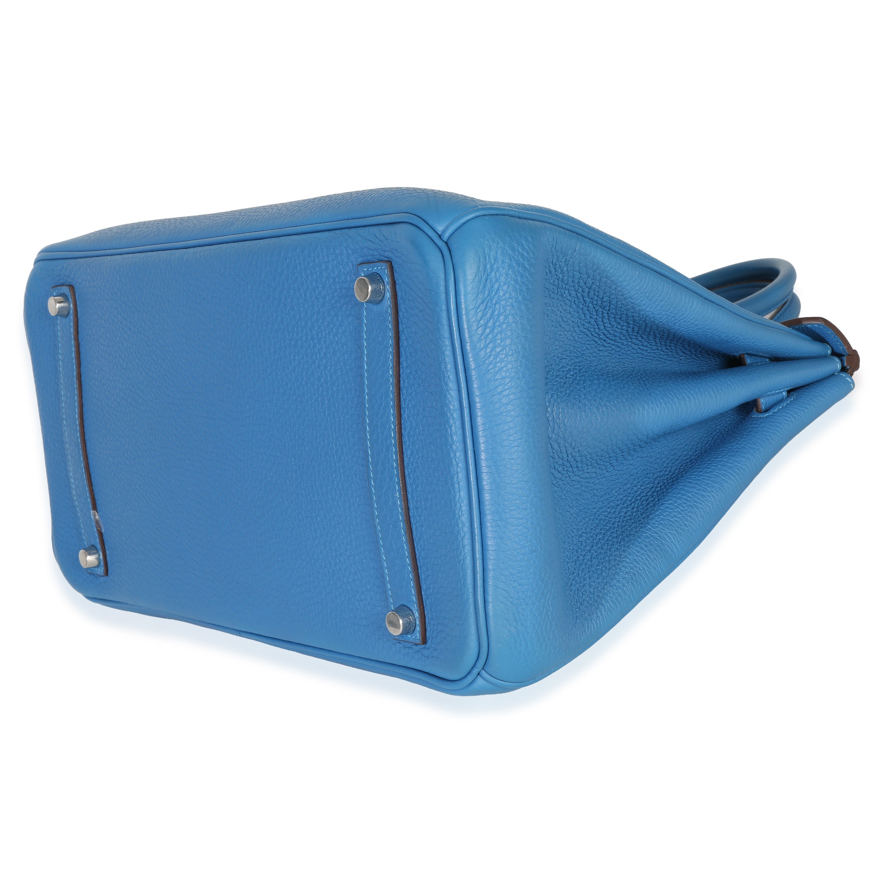 Bleu Zellige Togo Birkin 35 PHW