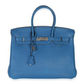Bleu Zellige Togo Birkin 35 PHW