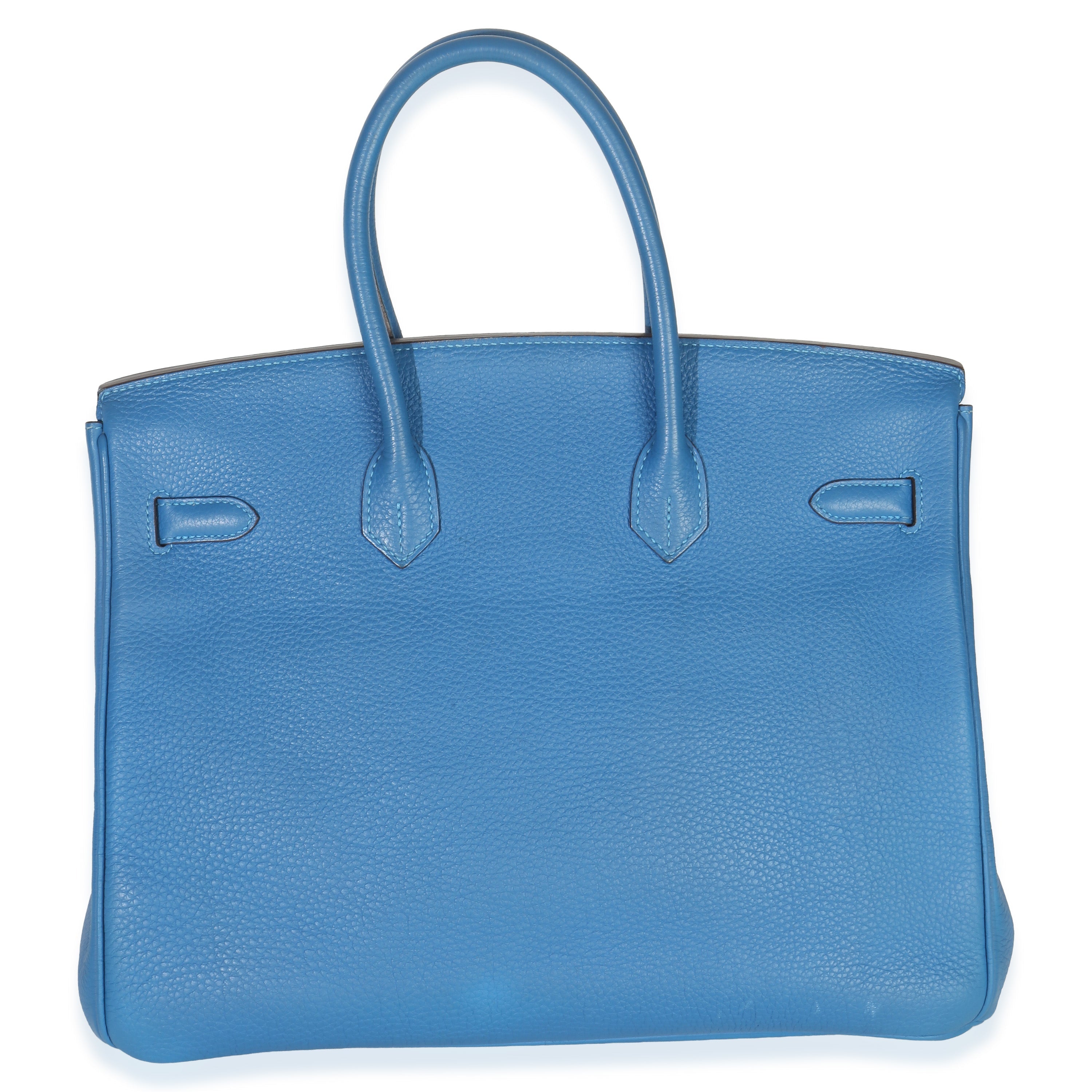 Bleu Zellige Togo Birkin 35 PHW