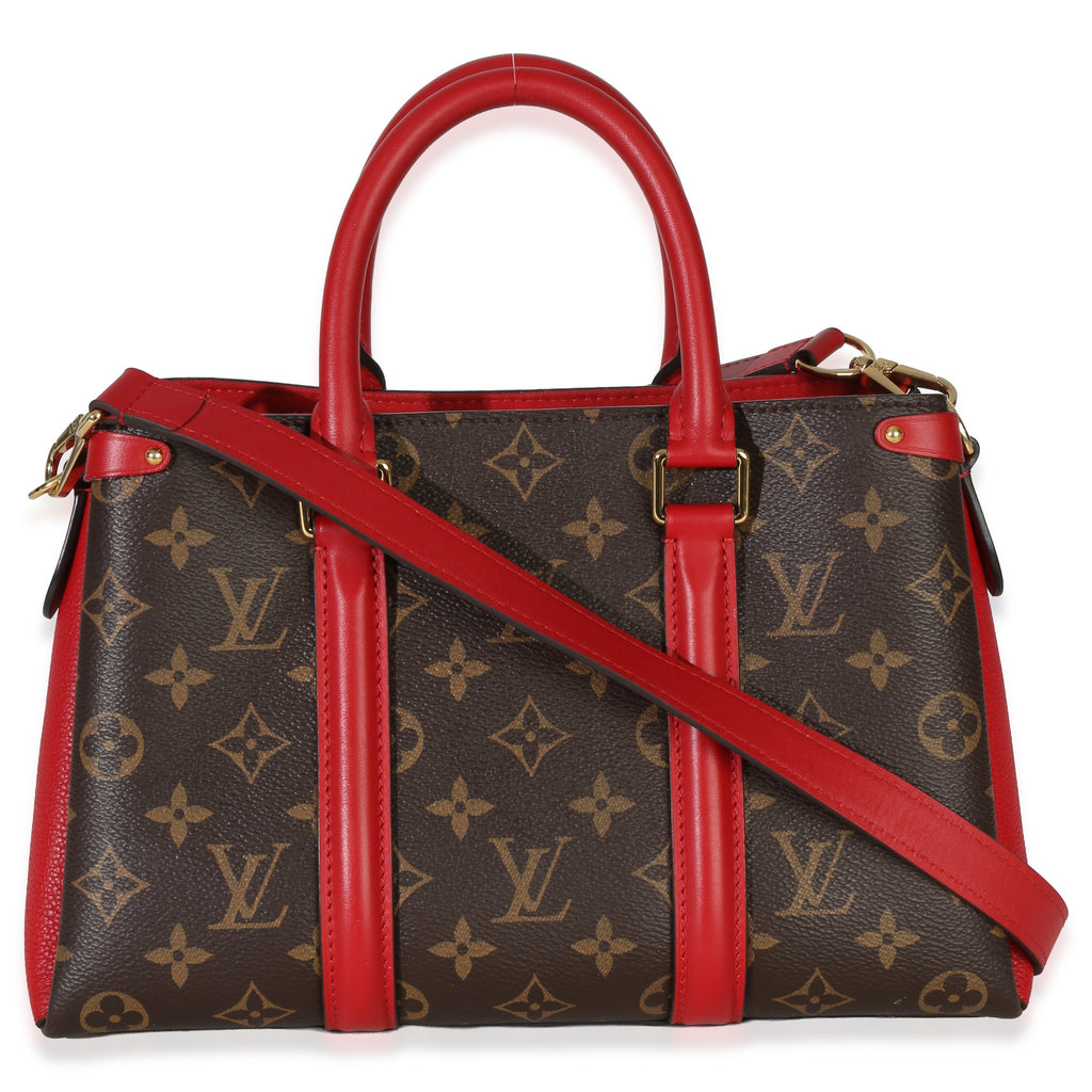 Cherry Monogram Canvas Soufflot BB