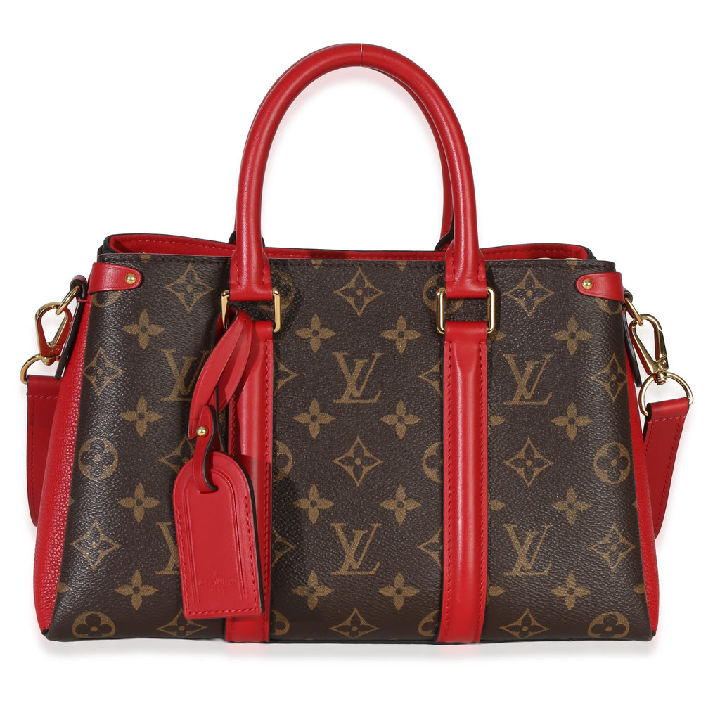 Cherry Monogram Canvas Soufflot BB