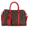Cherry Monogram Canvas Soufflot BB