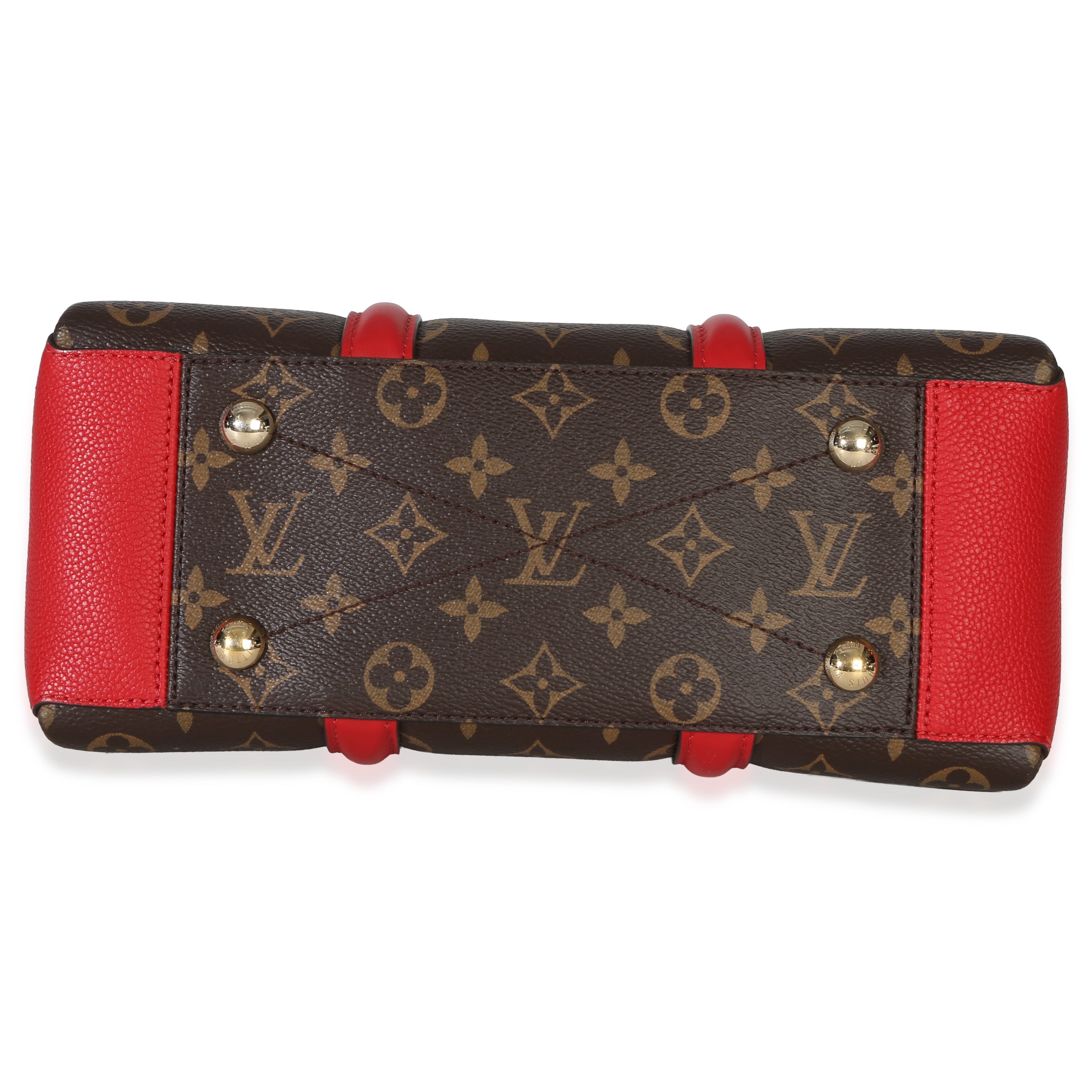 Cherry Monogram Canvas Soufflot BB