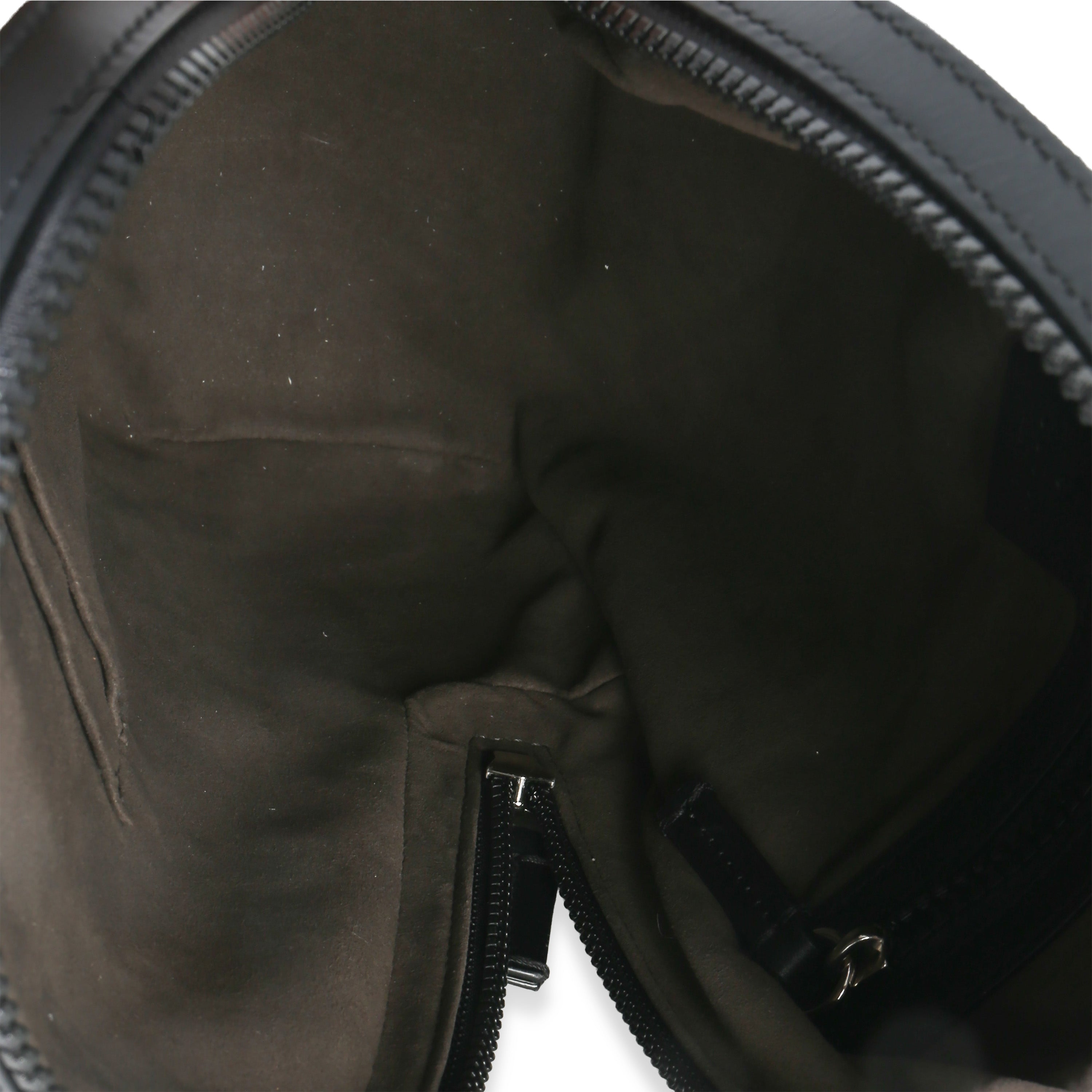 Black Beige GG Supreme Canvas Eden Small Backpack