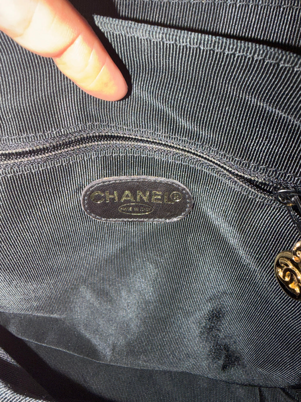 Vintage 24k  Triple CC Flap Backpack