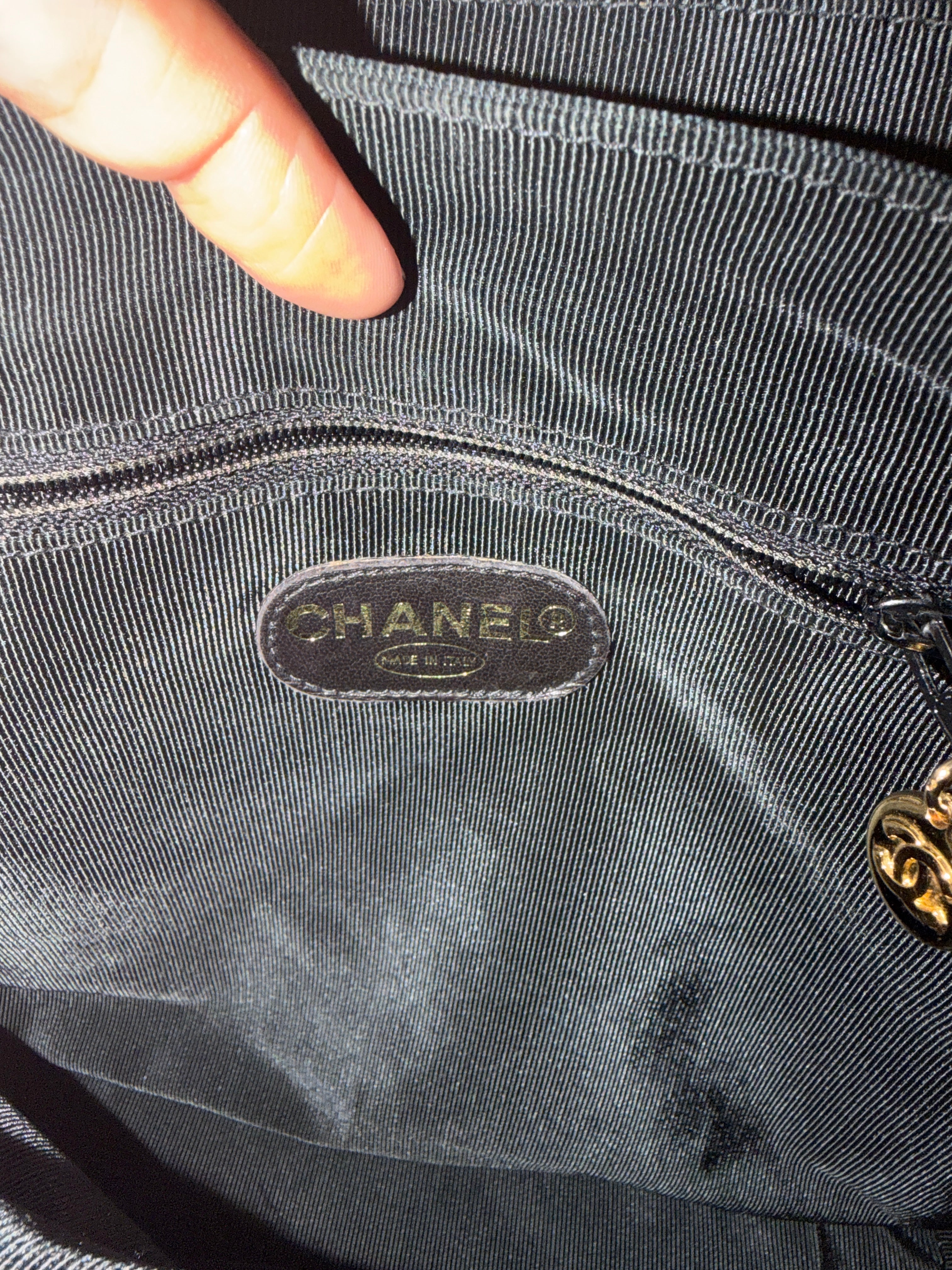 Vintage 24k  Triple CC Flap Backpack