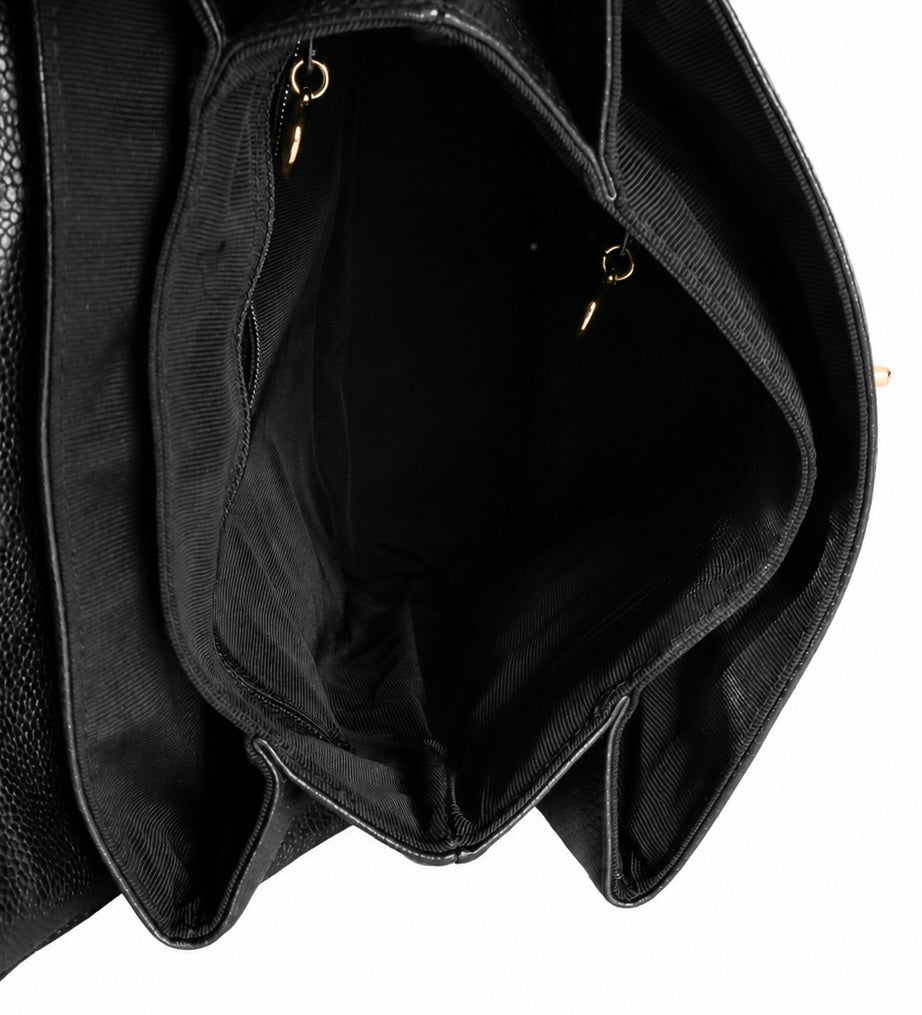 Vintage 24k  Triple CC Flap Backpack