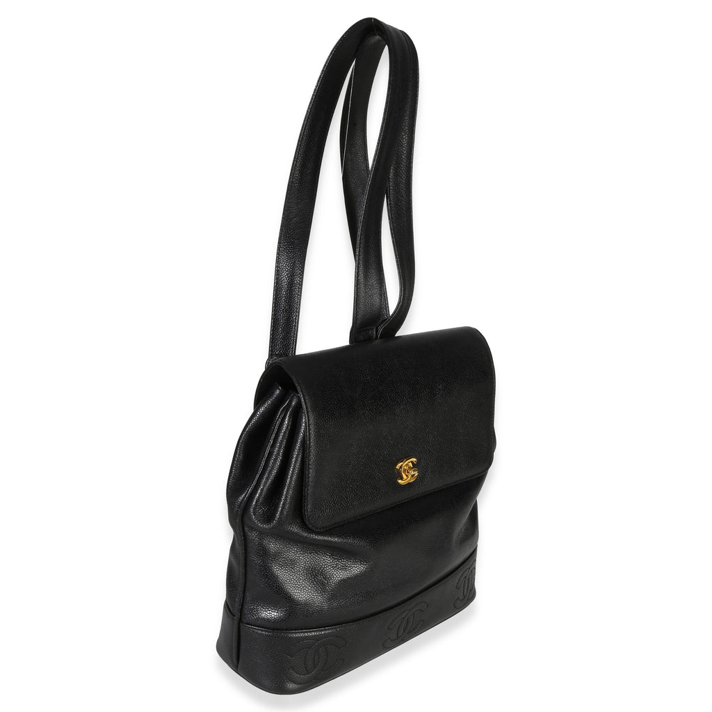 Vintage 24k  Triple CC Flap Backpack
