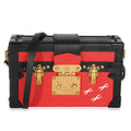 Red Black Epi Petite Malle