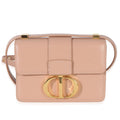 Light Pink Smooth Calfskin Micro 30 Montaigne Flap Bag
