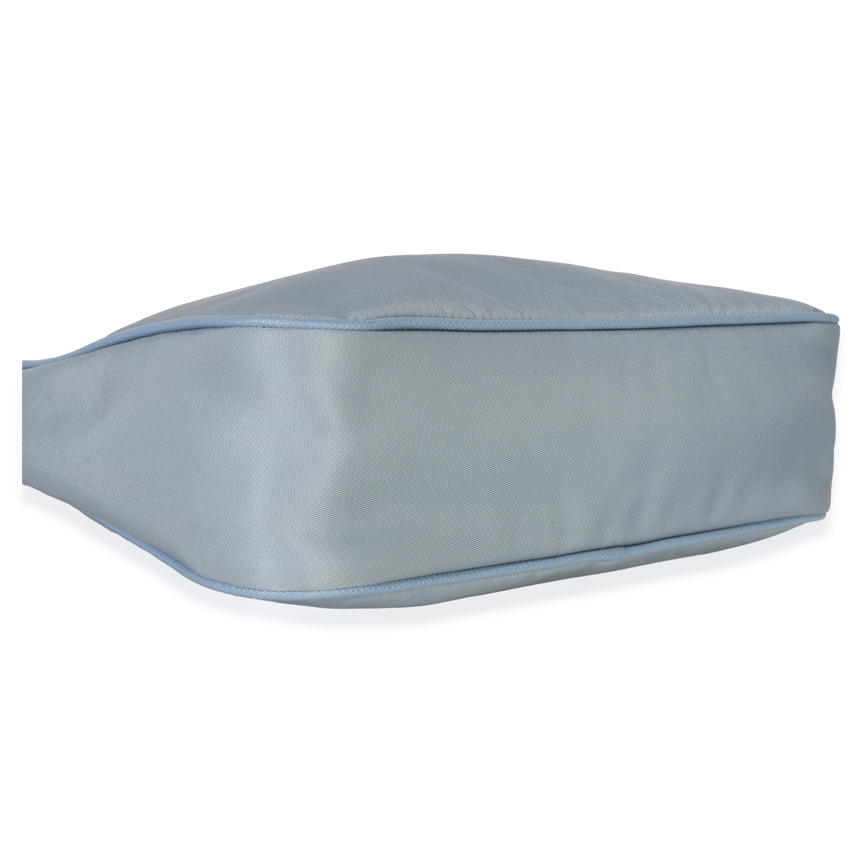 Blue Nylon Saffiano Leather Re-Edition 2005