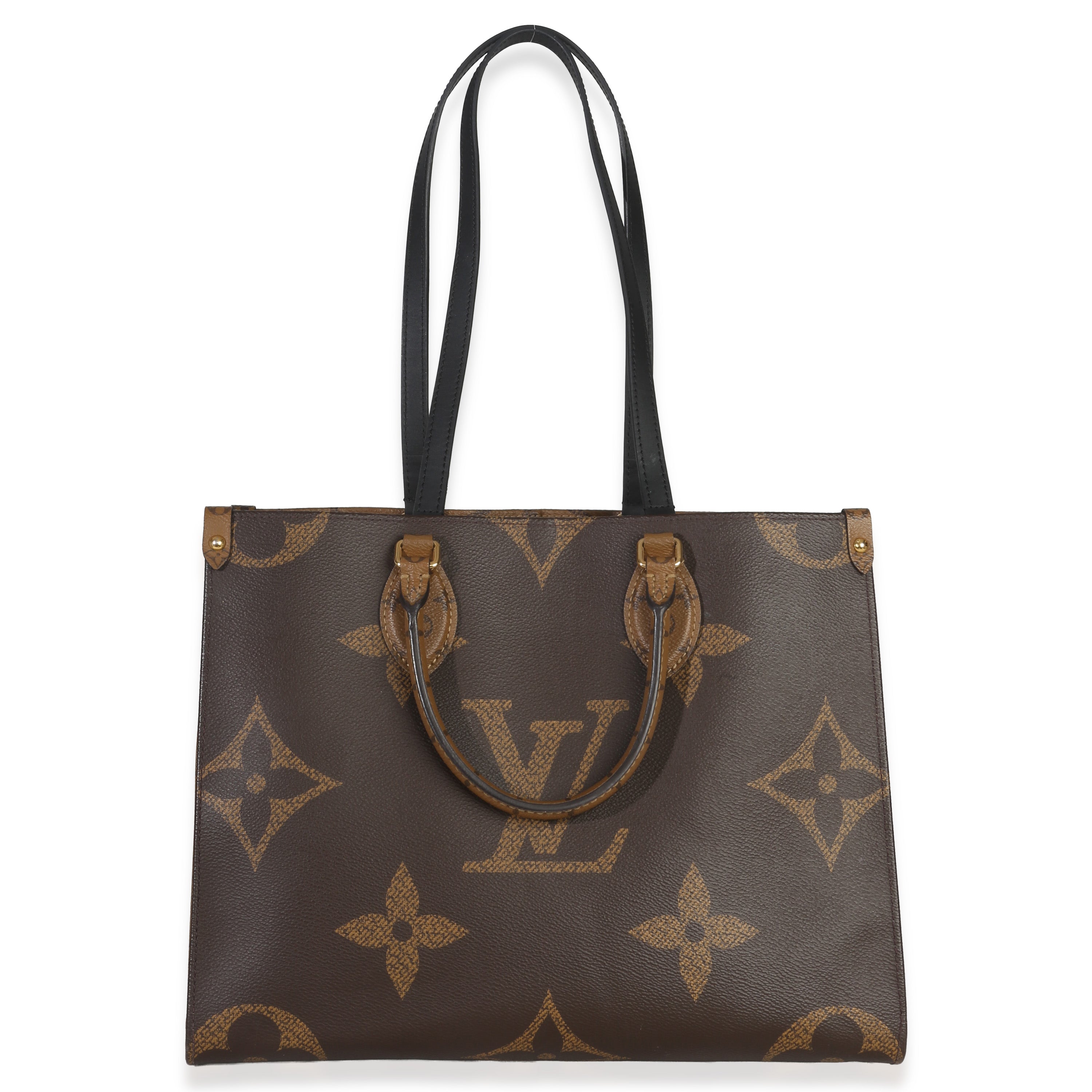 Reverse Monogram Giant Canvas Onthego MM