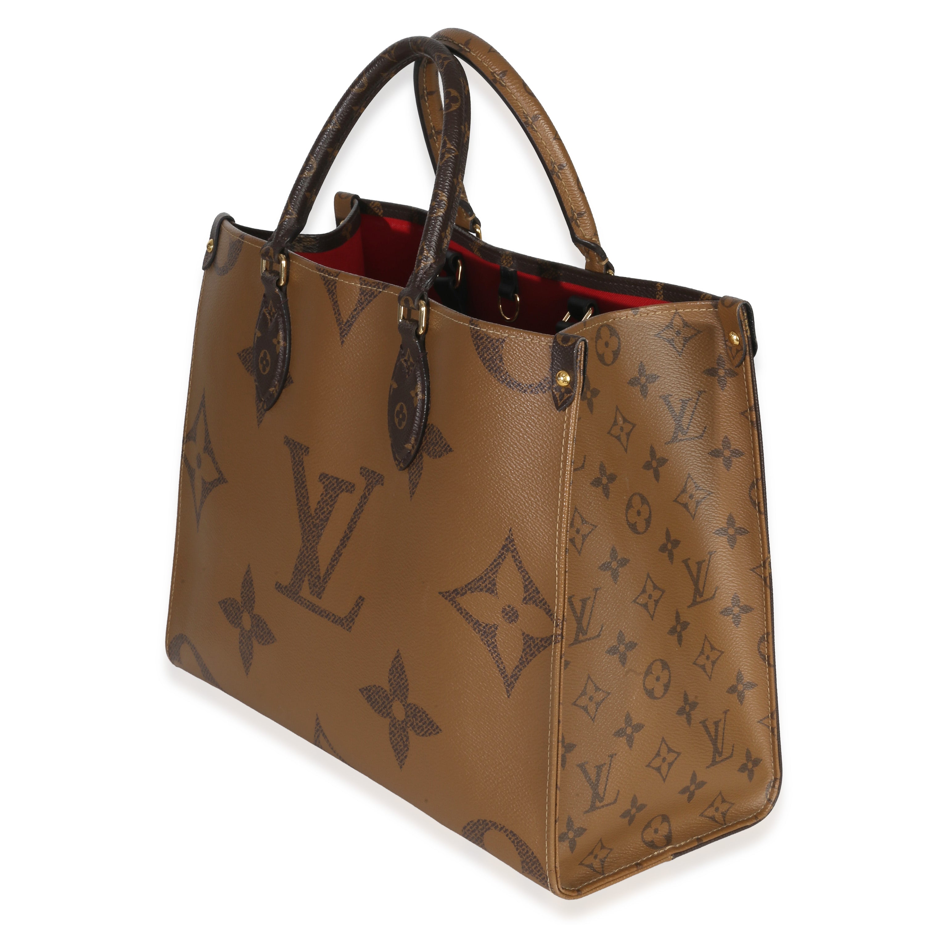 Reverse Monogram Giant Canvas Onthego MM