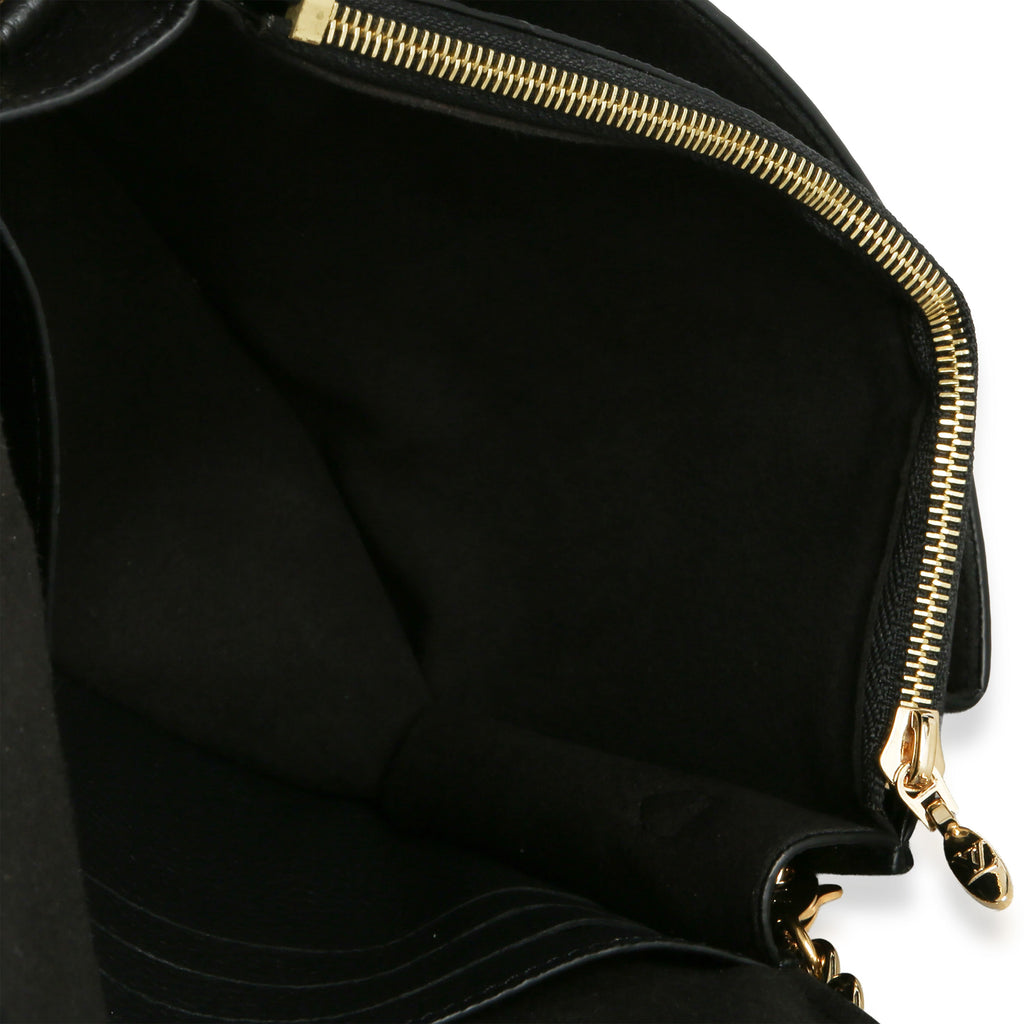 Black Monogram Empreinte Vavin Chain Wallet