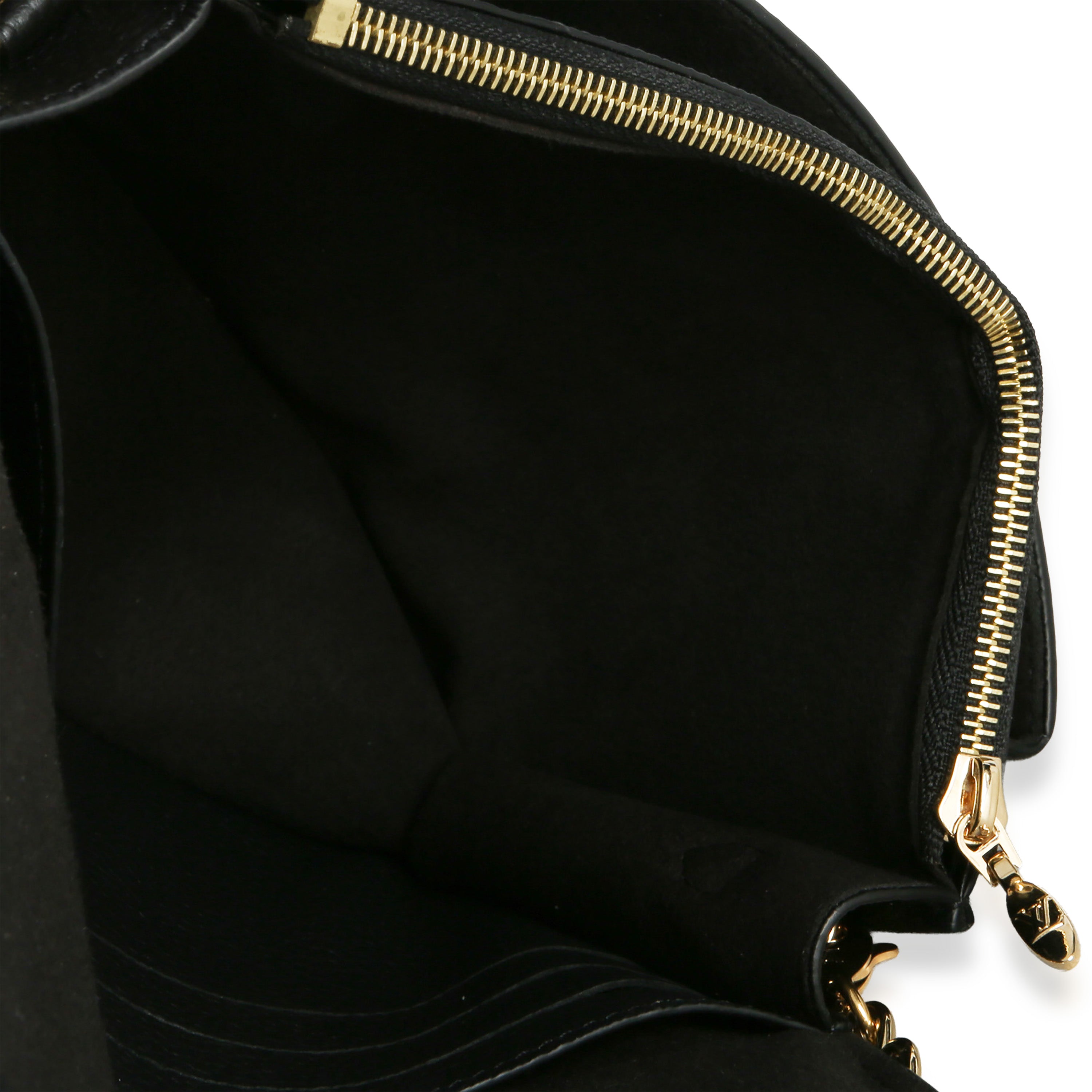 Black Monogram Empreinte Vavin Chain Wallet