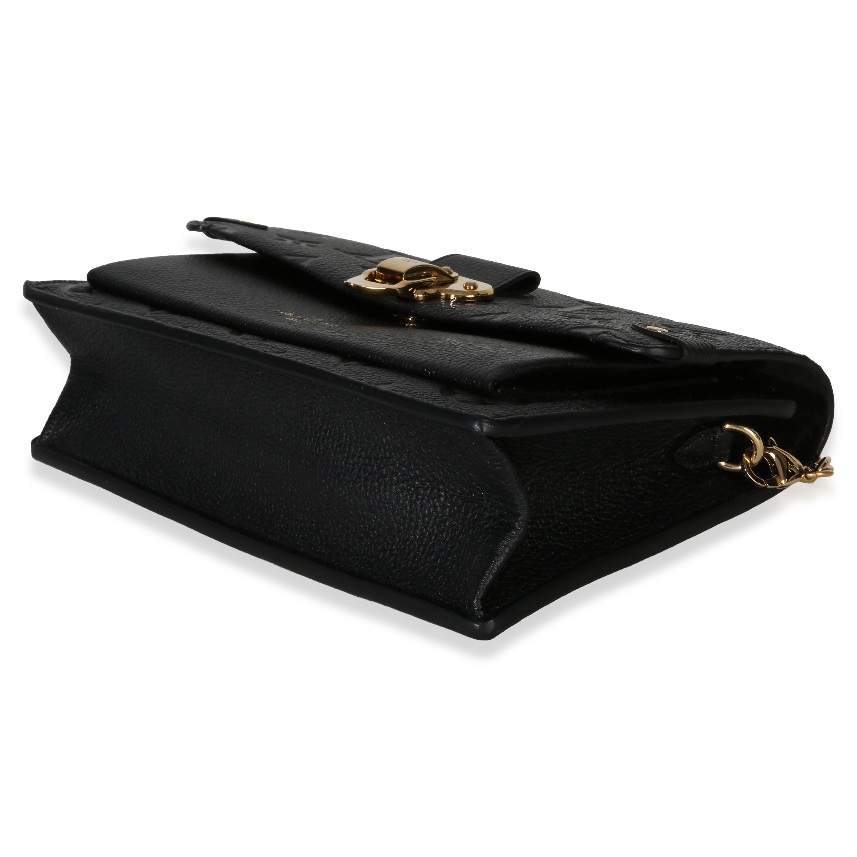 Black Monogram Empreinte Vavin Chain Wallet