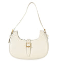 Cream Smooth Calfskin Le Fermoir Hobo